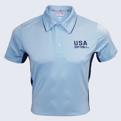 1030 - USA Softball Umpire Polo (color options)
