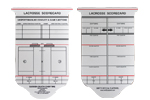 ACS540 - Collegiate Lacrosse Reusable Game card