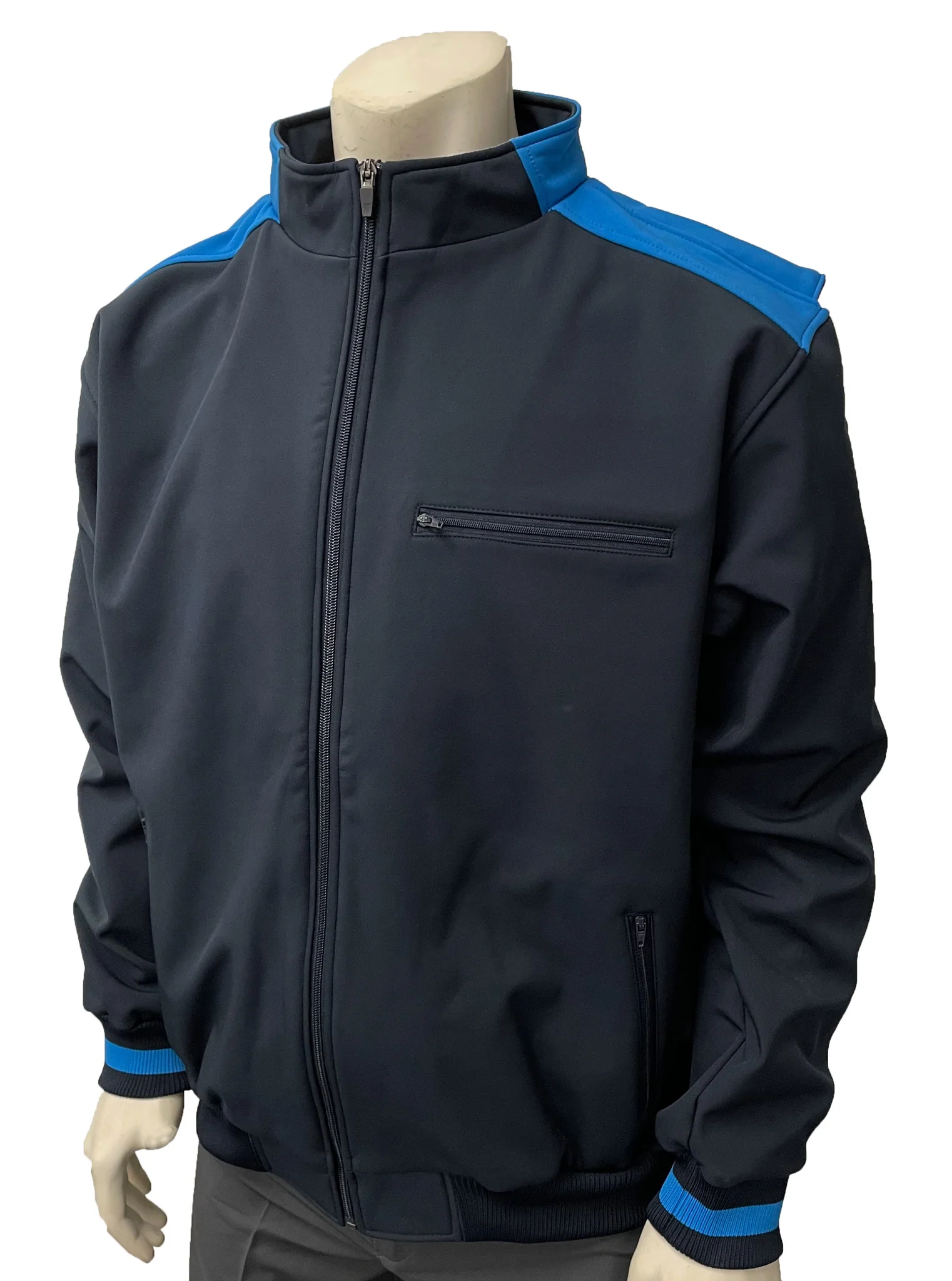 BBS343 - Smitty NCAA Softball Style Full Zip Thermal Fleece Umpire Jacket