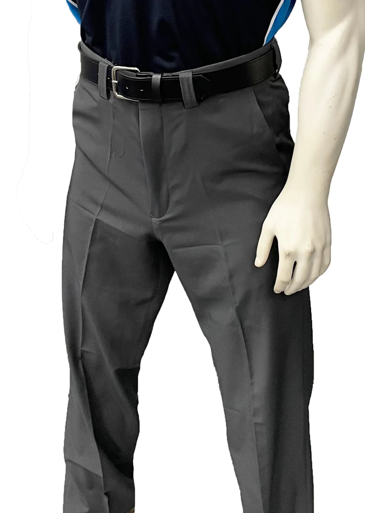 BBS356- Men's Smitty "4-Way Stretch" FLAT FRONT BASE PANTS with SLASH POCKETS "EXPANDER WAISTBAND"