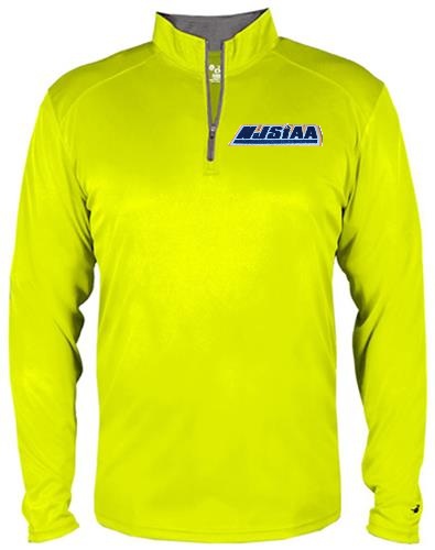 E113163 - 1/4 Zip Pull Over Shirt with NJSIAA Logo