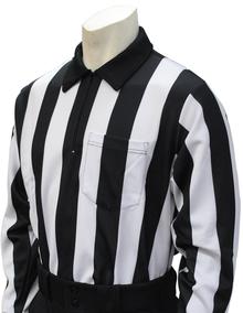 Smitty 2 1/4" Stripe Football Elite Long Sleeve Heavyweight Shirt
