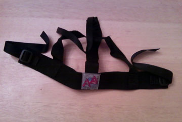 AA21 - All American Umpire Style "W" Harness For Mask