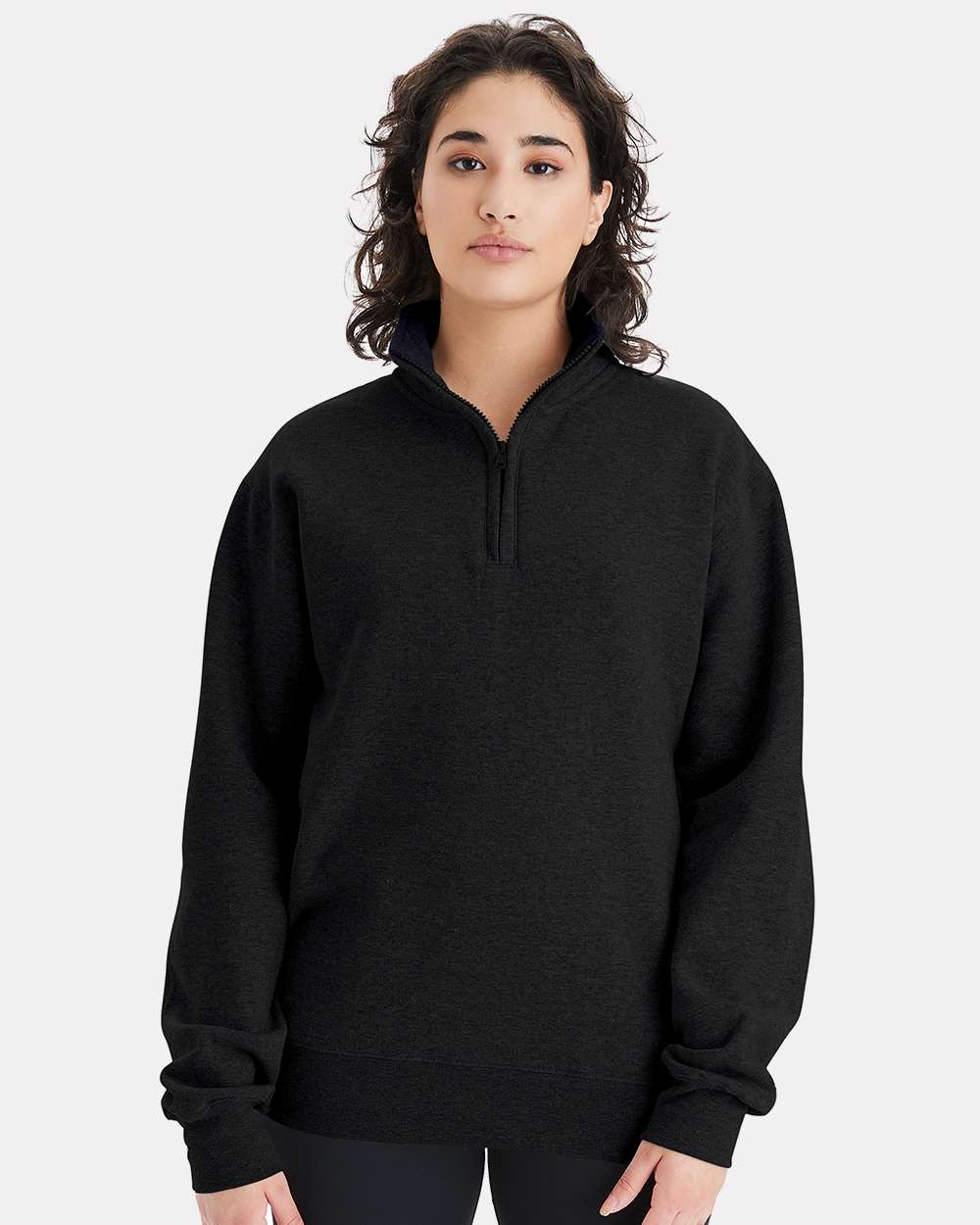 S450 - Unisex Fleece Quarter-Zip Pullover with NJFOA Logo
