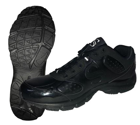 BKS-SC1 - Smitty All-Black Court Shoe